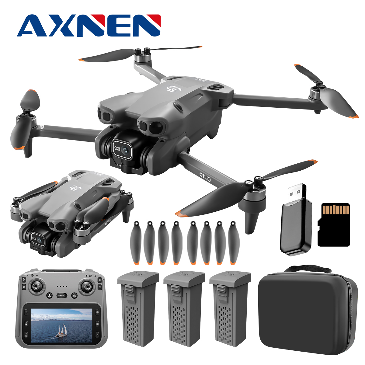 Jjrc Drone X12 - 새로운 GT50 드론 4.3인치 스크린 리모컨