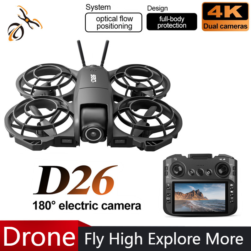 D26 드론 4K 항공 HD 180 °   카메라 드론 - Drone Battery Adapter 리뷰 및 가격